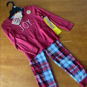 Rae Dunn Kid’s BELIEVE Christmas PJ VHTF 2020